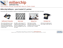 Tablet Screenshot of millerchipsoftware.com